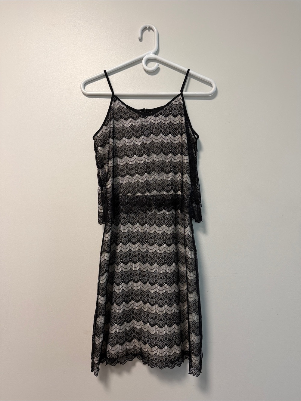 Black Lace Slip Dress